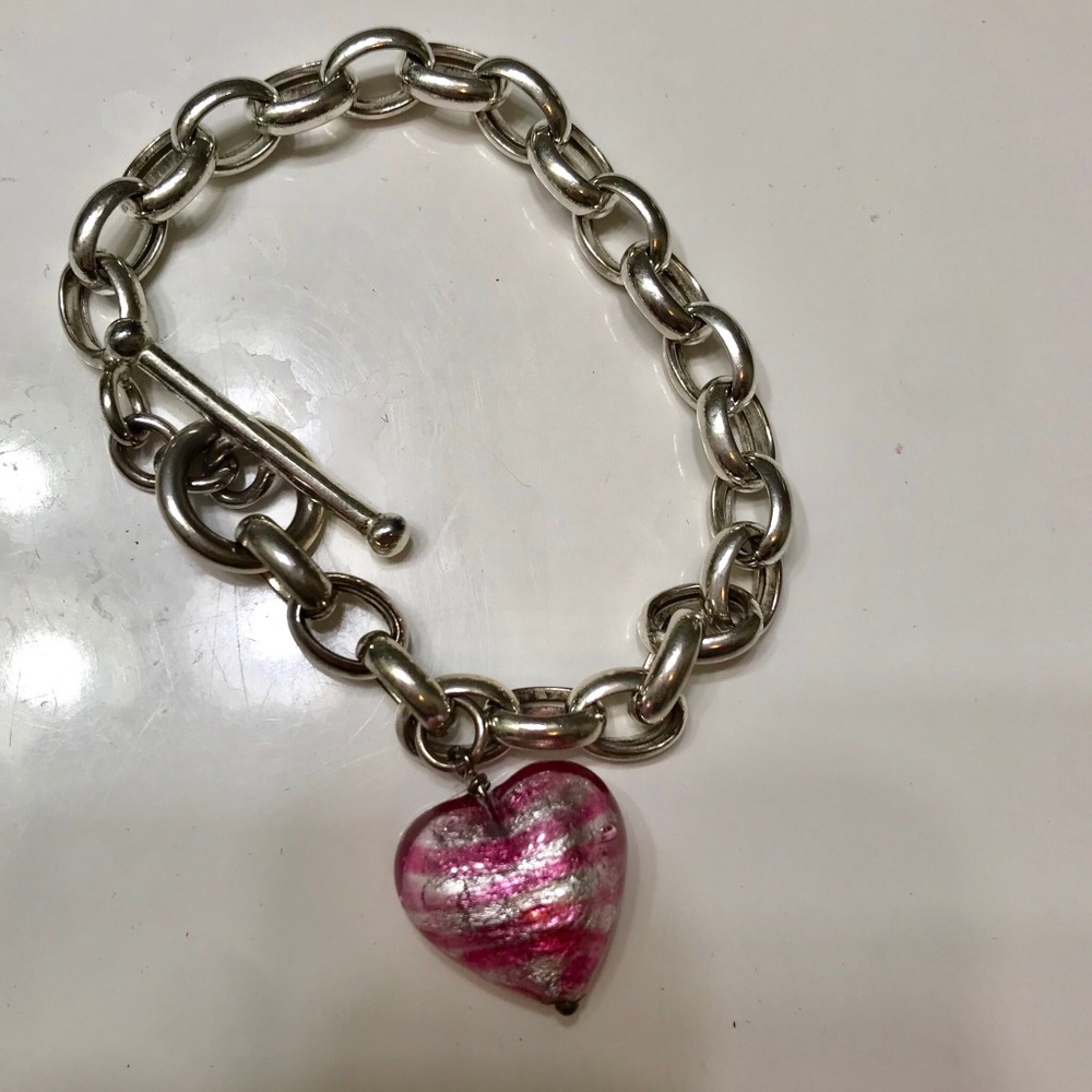 Kay Jewelers heart bracelet